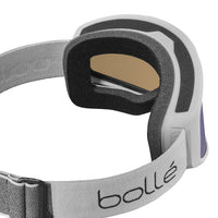 Bolle Ski Goggles Bedrock Plus BG008011 Matte White Bronze Blue