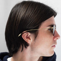 Oliver Peoples Sunglasses Coleridge OV1186S 514552 Gold Green