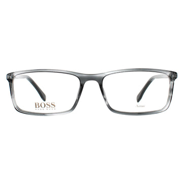 Hugo Boss Glasses Frames BOSS 0680/IT 2W8 Grey Horn Men
