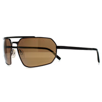 Serengeti Sunglasses Hinkley SS570002 Shiny Gunmetal Saturn Polarized Drivers Gold Photochromic