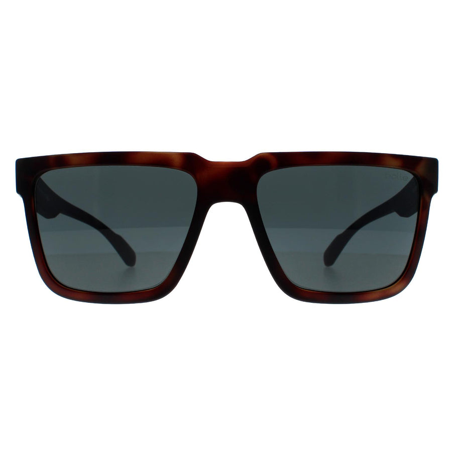 Bolle Sunglasses Frank BS006001 Matte Tortoise TNS Grey