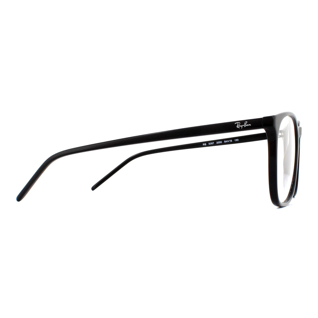 Ray-Ban Glasses Frames RB5387 2000 Black 54mm