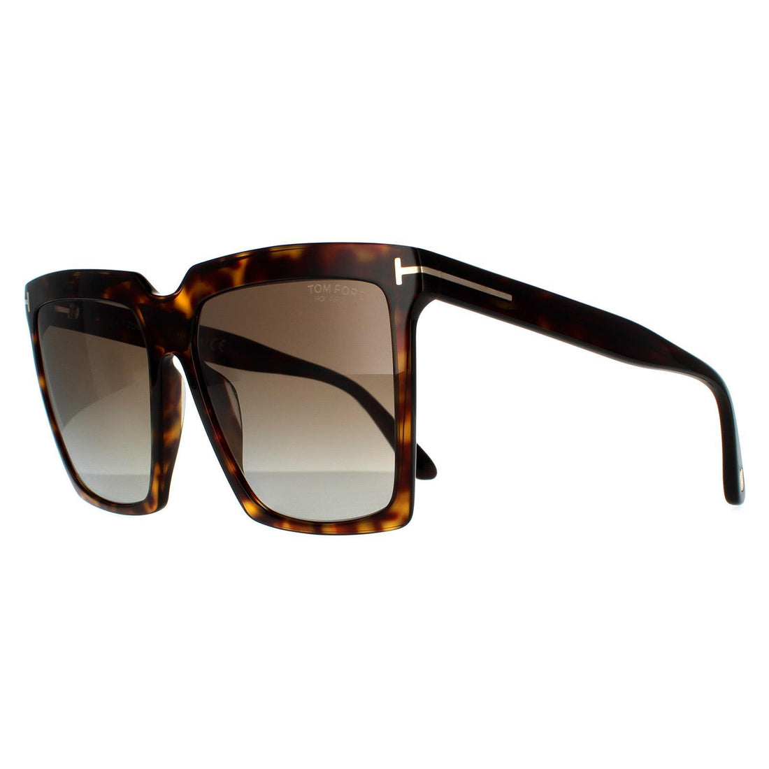 Tom Ford Sunglasses Sabrina 02 FT0764 52H Dark Havana Brown