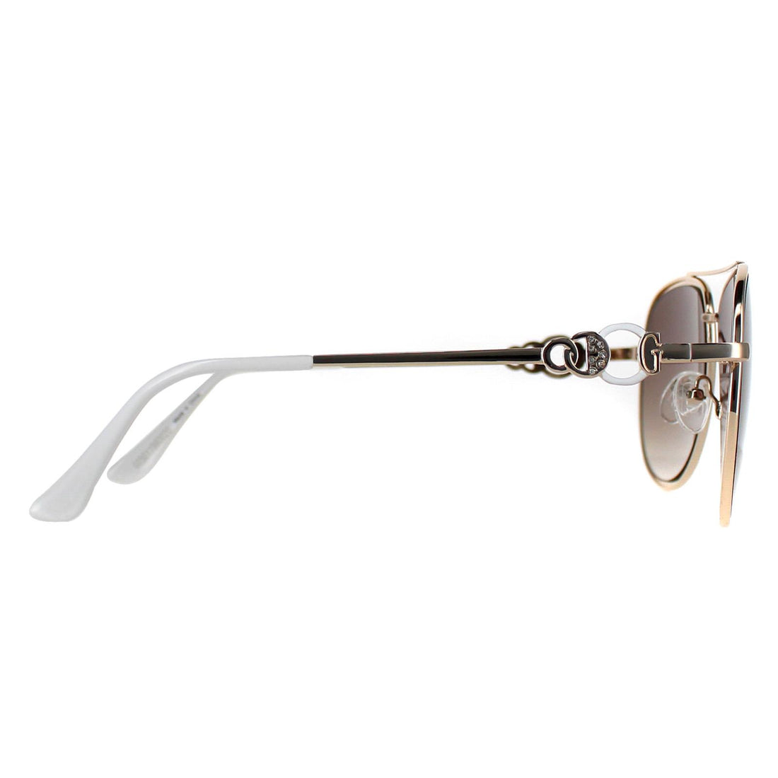 Guess Sunglasses GF0344 32F Gold Brown Gradient