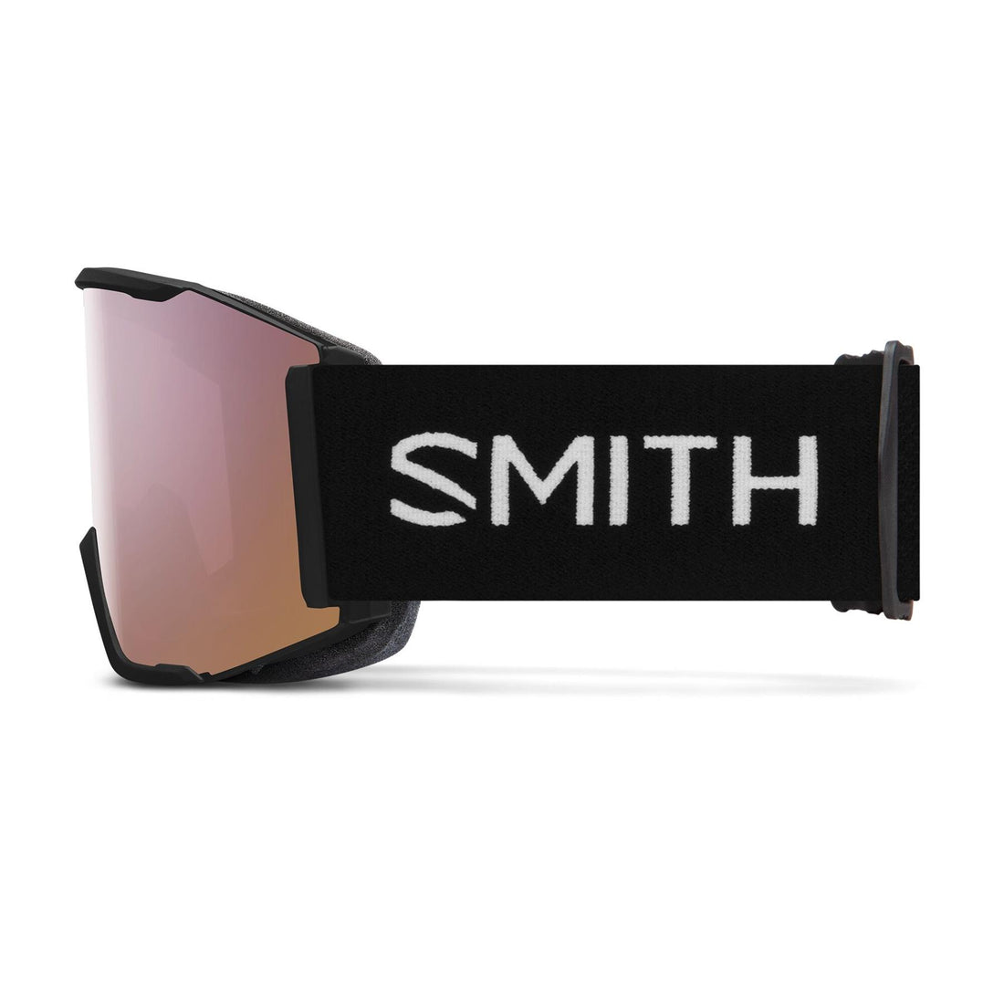 Smith Ski Goggles Squad Mag 0JX M5 Black ChromaPop Everyday Rose Gold Mirror & Storm Rose Flash
