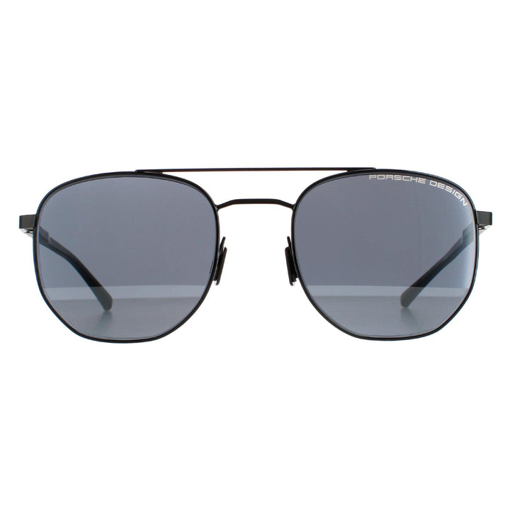 Porsche Design Sunglasses P8695 A Black Blue Black Ar Light Blue