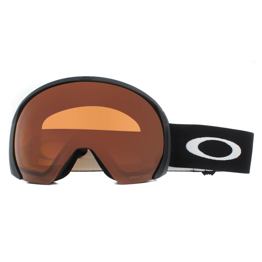 Oakley Ski Goggles Flight Path XL OO7110-03 Matte Black Prizm Snow Persimmon