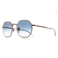 Ray-Ban Sunglasses RB3565 Jack 92023F Rose Gold Blue Gradient