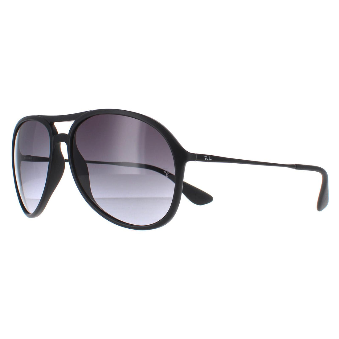 Ray-Ban Sunglasses Alex 4201 622/8G Rubber Black Grey Gradient
