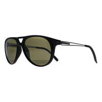 Serengeti Sunglasses Udine 7756 Shiny Black Polarized 555nm Green Photochromic