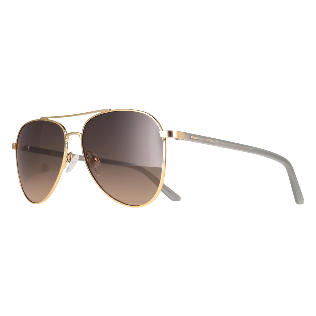 Calvin Klein Sunglasses CK21306S 717 Shiny Gold Grey Gradient
