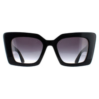 Burberry Sunglasses BE4344 Daisy 40368G Black with TB Print Grey Gradient