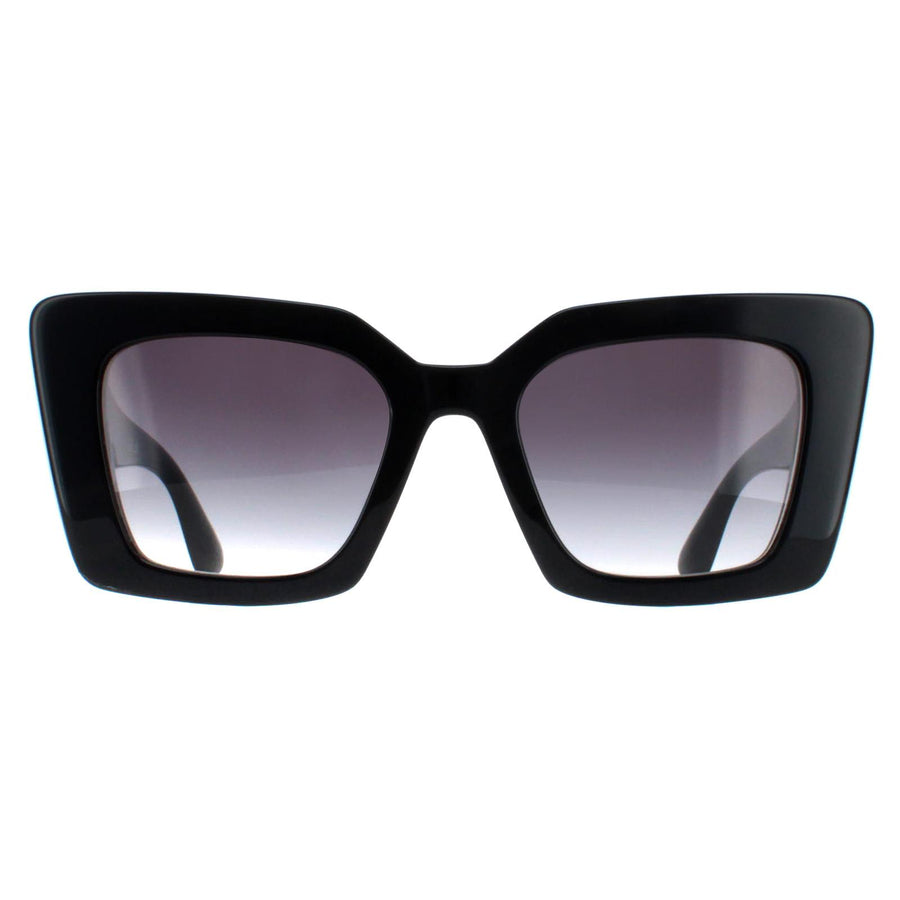 Burberry Sunglasses BE4344 Daisy 40368G Black with TB Print Grey Gradient