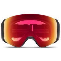 Smith Ski Goggles 4D Mag 0JX OQ Black ChromaPop Photochromic Red Mirror & CP Storm Rose Flash