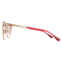 Ted Baker Sunglasses TB1526 Hope 205 Matte Gold Burgundy Red