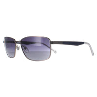 Timberland Sunglasses TB9233 09D Matte Gunmetal Smoke Polarized