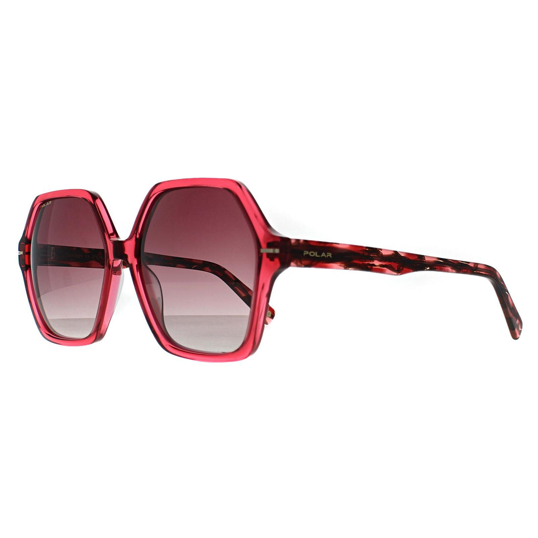 Polar Sunglasses Gold 135 COL.08 Transparent Pink Pink Gradient Polarized