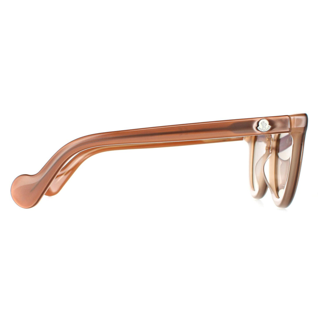 Moncler Sunglasses ML0044 50B Pearl Brown Grey Gradient