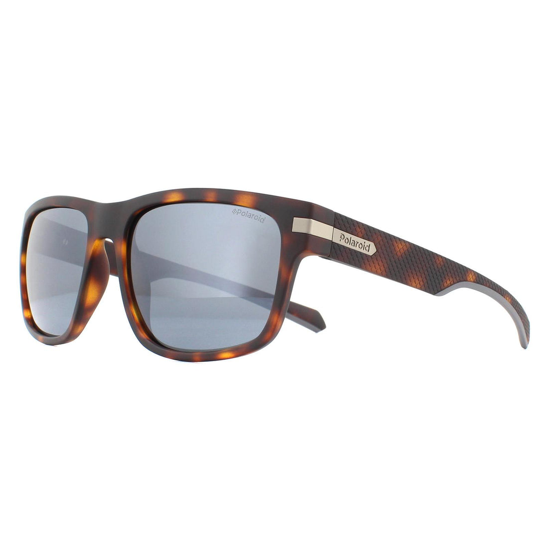 Polaroid Sunglasses PLD 2066/S N9P EX Matte Havana Silver Mirror Polarized