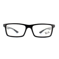 Ray-Ban 8901 Glasses Frames Black On Shiny Grey