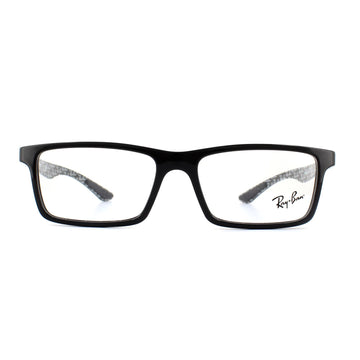 Ray-Ban Glasses Frames 8901 5610 Black On Shiny Grey 55mm