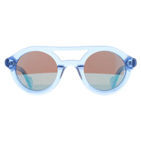 Moncler Sunglasses ML0014 84L Shiny Light Blue Blue