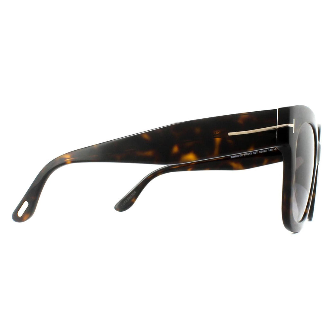 Tom Ford Sunglasses 0613 Beatrix 52T Dark Havana Bordeaux Gradient