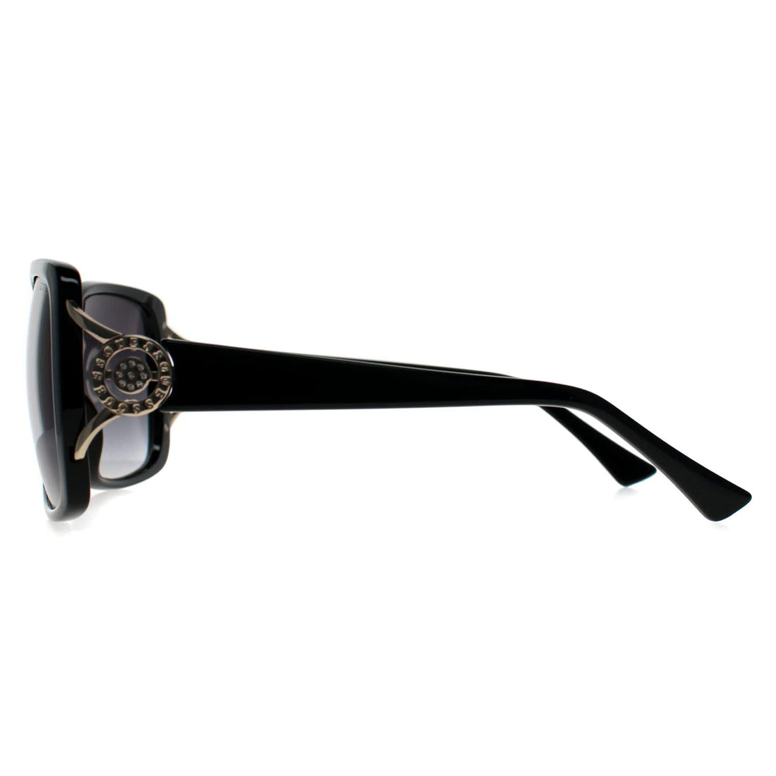 Guess Sunglasses GF6065 01B Shiny Black Grey Gradient