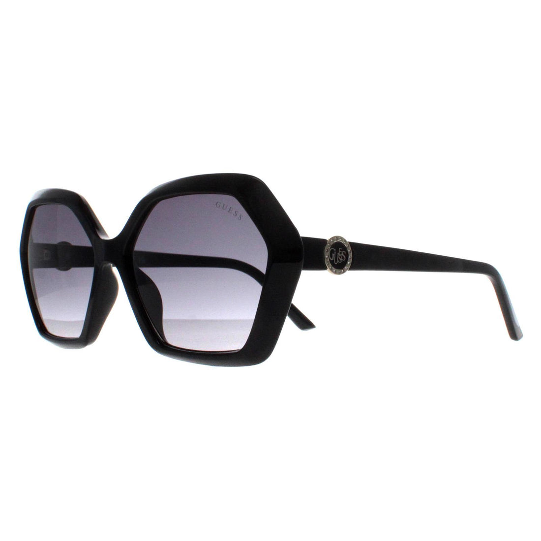 Guess Sunglasses GF6144 01B Black Grey Gradient