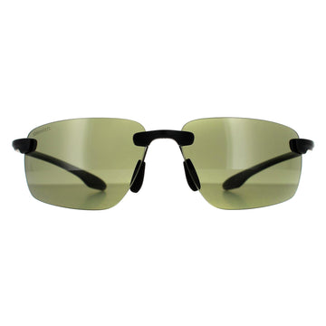Serengeti Sunglasses Erice 8501 Matte Black PhD 2.0 555nm Green Polarised