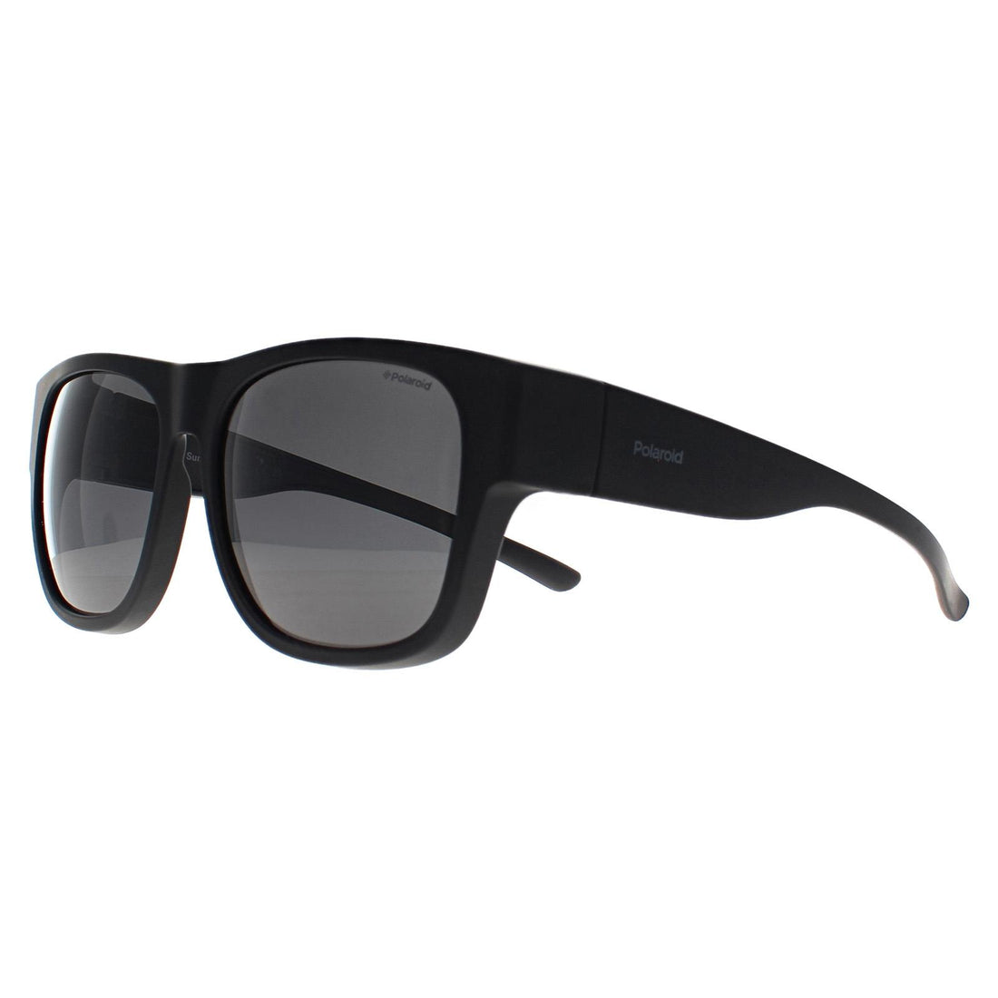 Polaroid Sunglasses PLD 9010/S Fitover 003 M9 Matte Black Grey Polarized