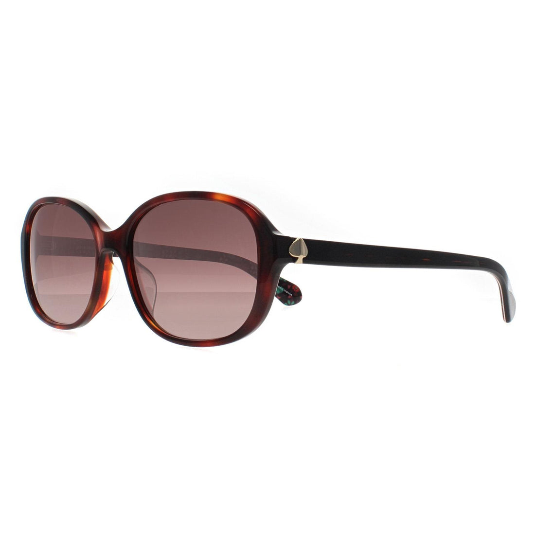 Kate Spade Sunglasses Izabella/G/S 086 HA Shiny Dark Havana Brown Gradient
