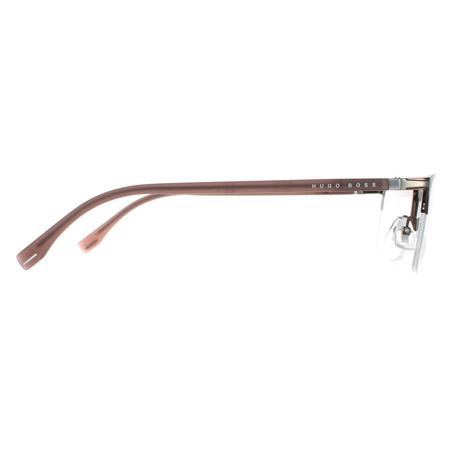 Hugo Boss Glasses Frames BOSS 1007/IT 4IN Matte Brown Men