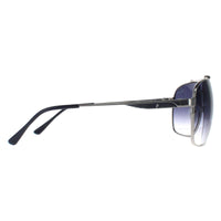 Police Sunglasses S8401N 0E70 Silver Blue Gradient
