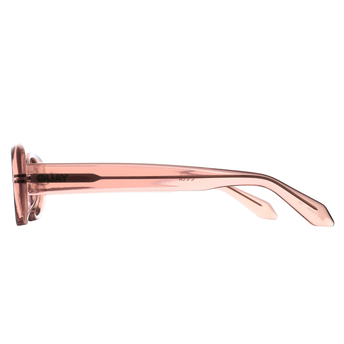 Quay Sunglasses Felt Cute 77736 Pale Rose Sepai Brown Gradient