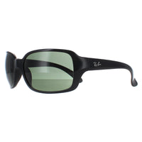 New Ray-Ban Sunglasses 4068 601 Black Crystal Green