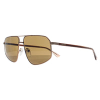 Calvin Klein Sunglasses CK23126S 770 Matte Amber Gold Gold Brown