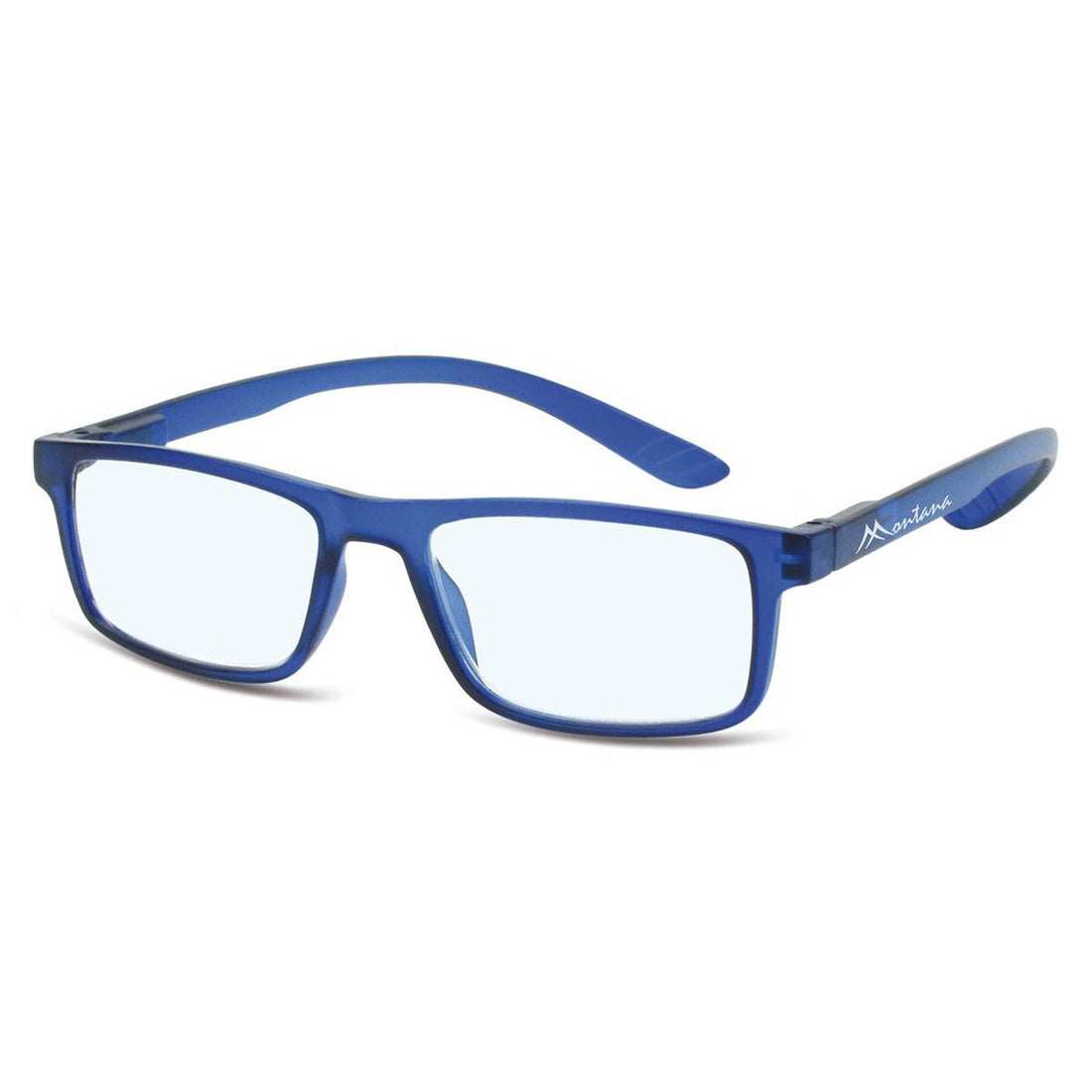 Montana Reading Glasses BLFMNR3 B 0.00 Blue Men Women Blue Light Blocking