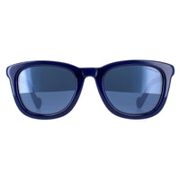 Moncler Sunglasses ML0118 92X Shiny Royal Blue Blue Mirror