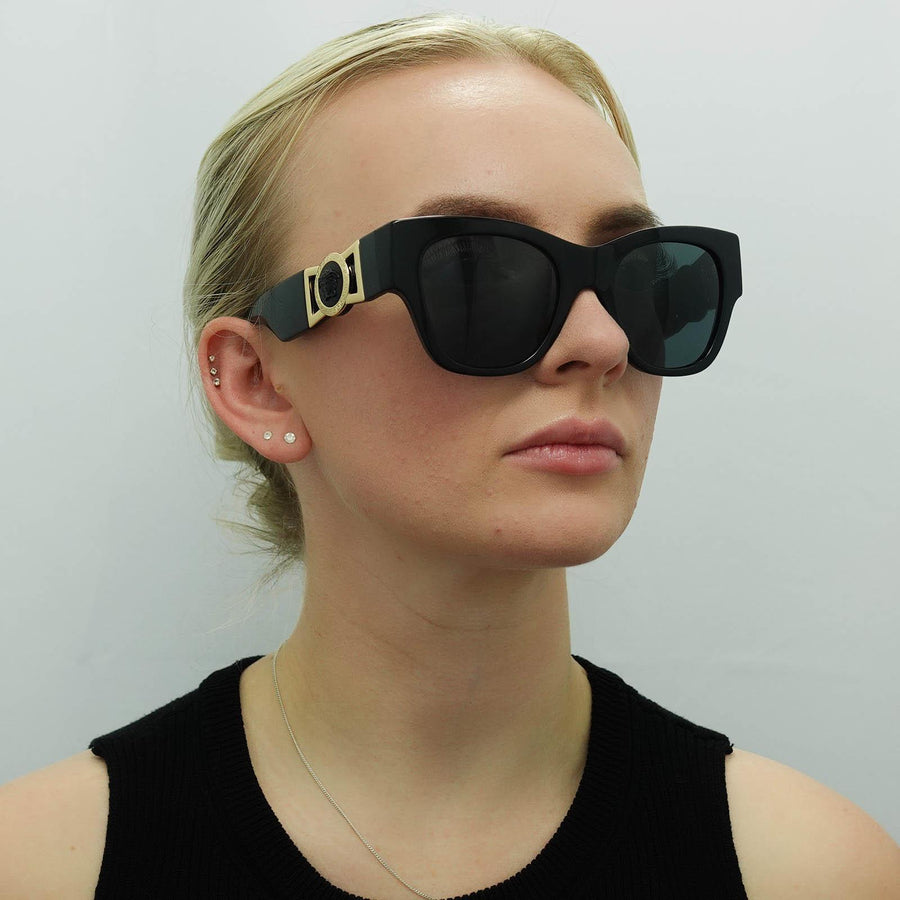 Versace Sunglasses VE4415U GB1/87 Black Dark Grey