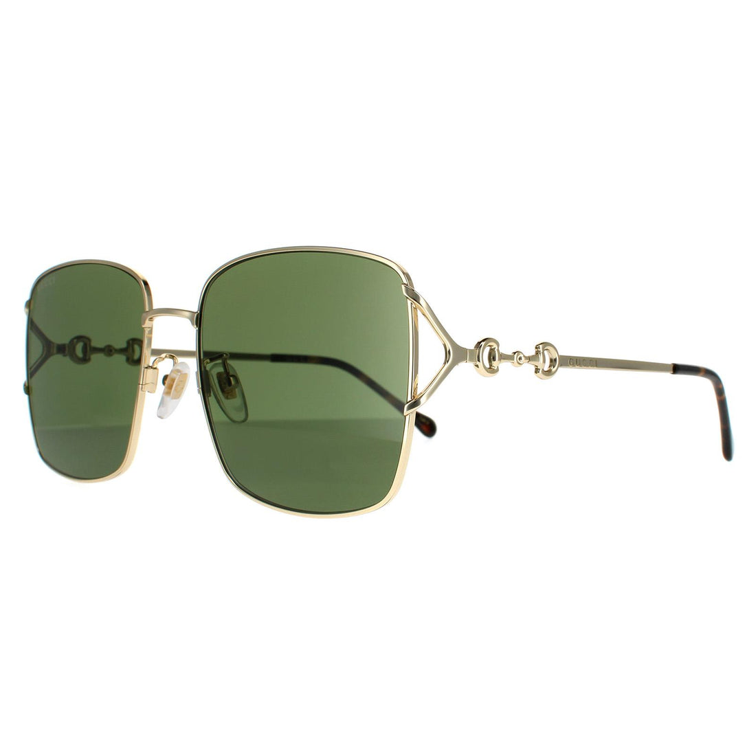 Gucci Sunglasses GG1018SK 002 Gold Green