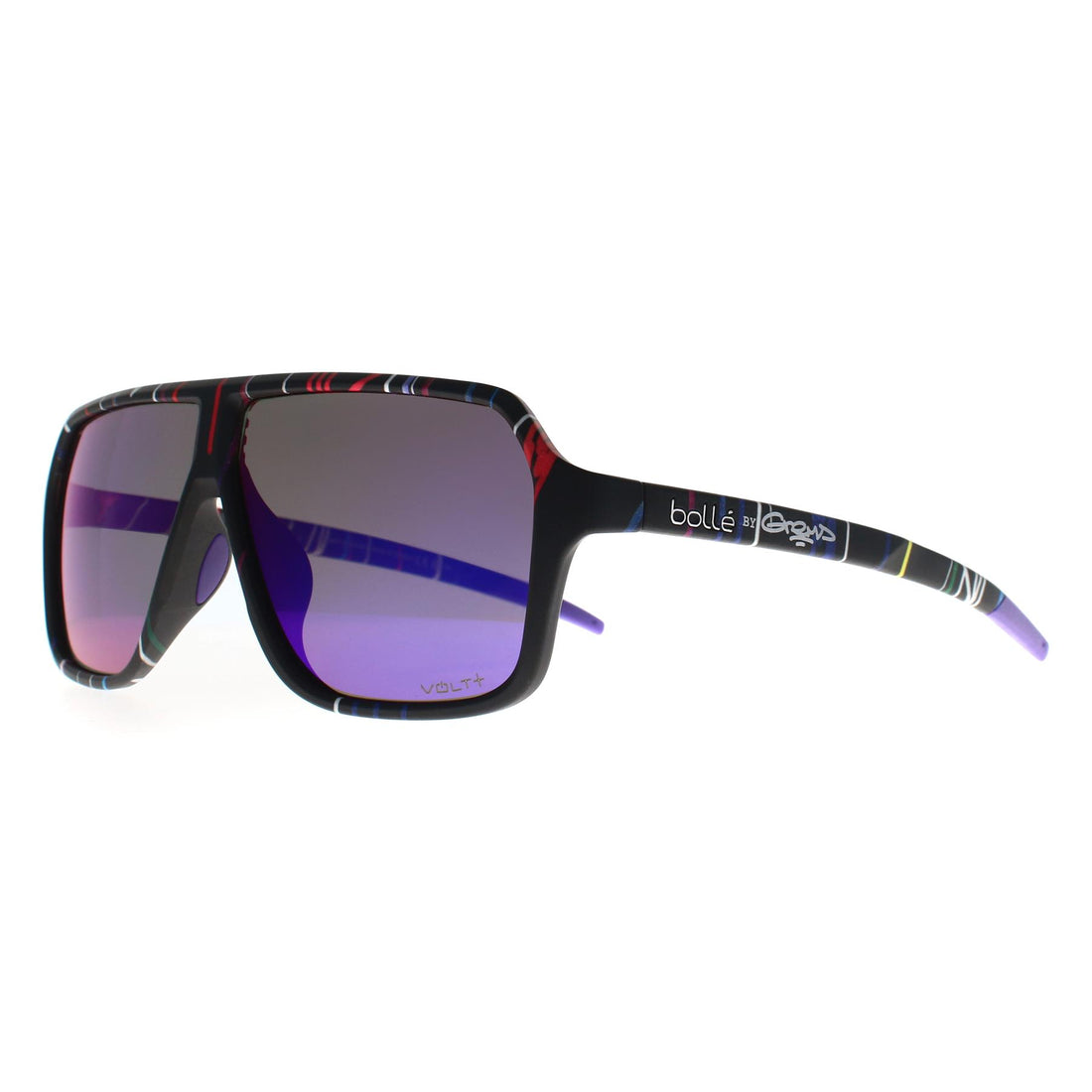 Bolle Sunglasses Prime BS030008 Grems Collaboration Volt+ Ultraviolet Polarized