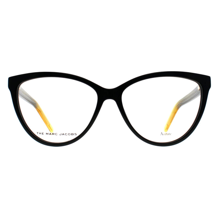Marc Jacobs Glasses Frames MARC 599 71C Black Yellow Women