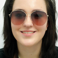 Calvin Klein Sunglasses CK20121S 780 Rose Gold Brown