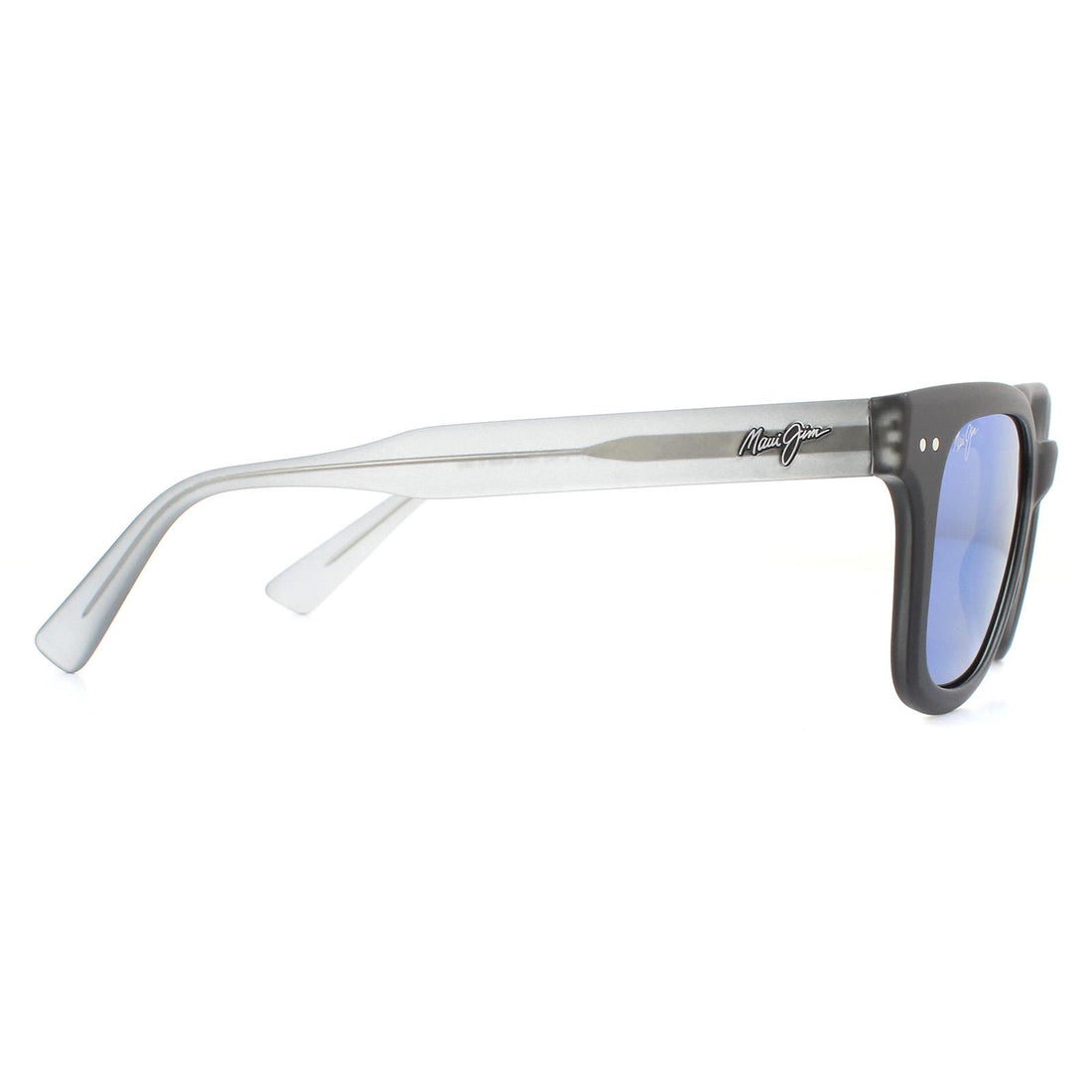 Maui Jim Sunglasses Shore Break B822-02MG Black with Grey Blue Hawaii Polarized