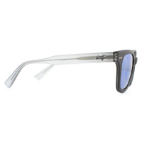 Maui Jim Sunglasses Shore Break B822-02MG Black with Grey Blue Hawaii Polarized