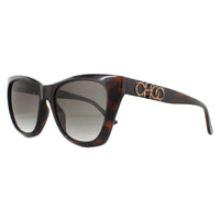 Jimmy Choo Sunglasses RIKKI/G/S 086 HA Havana Brown Gradient