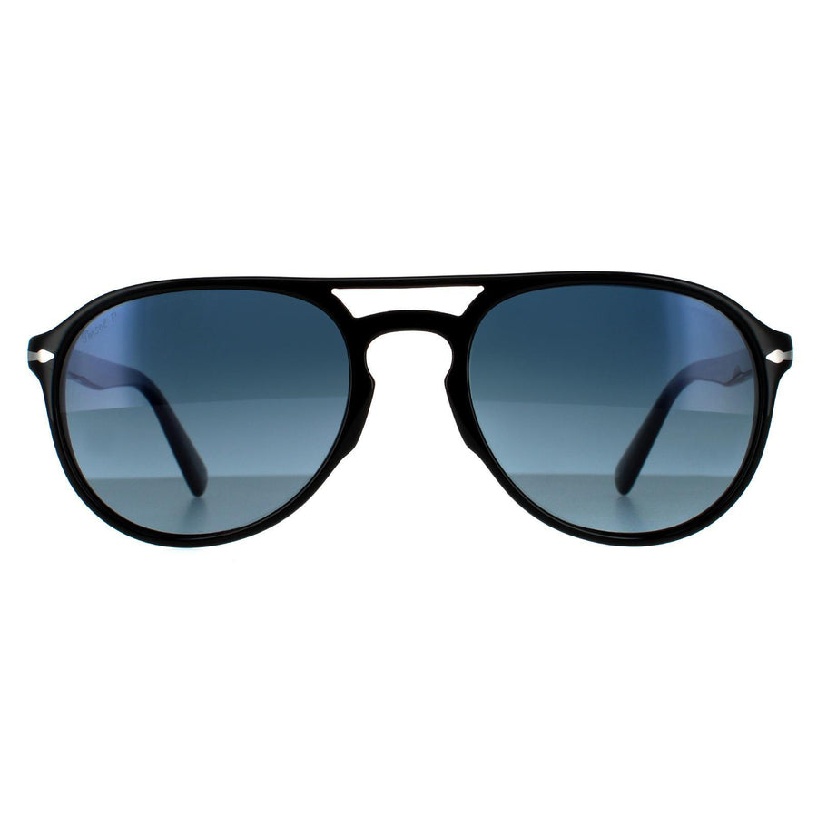 Persol PO3235S Sunglasses Black / Blue Gradient Polarized