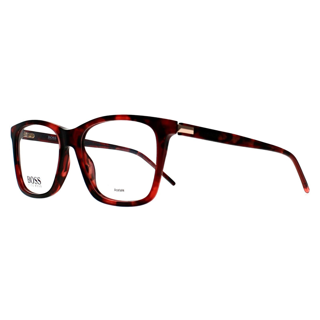 Hugo Boss Glasses Frames BOSS 1158 0UC Red Havana Men Women