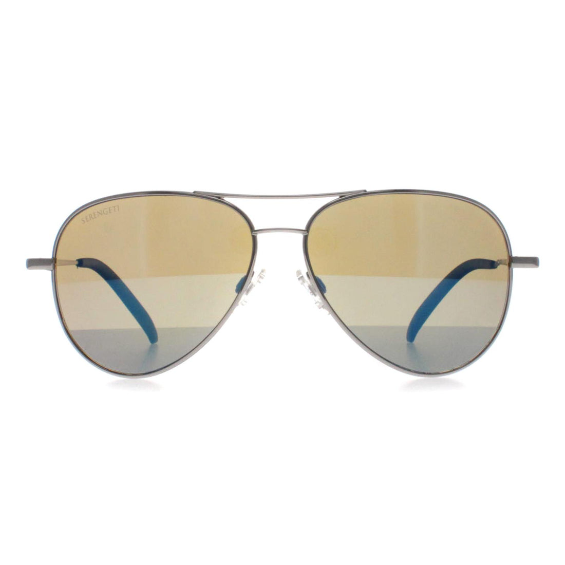Serengeti Sunglasses Carrara 8553 Silver Green Gradient Polarised